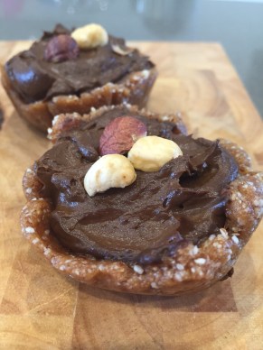 Chocolate Avocado Cakes