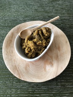 almond pistachio rose water butter