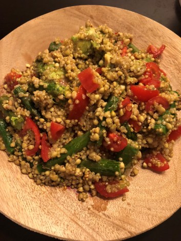 quinoa and buckwheat salad